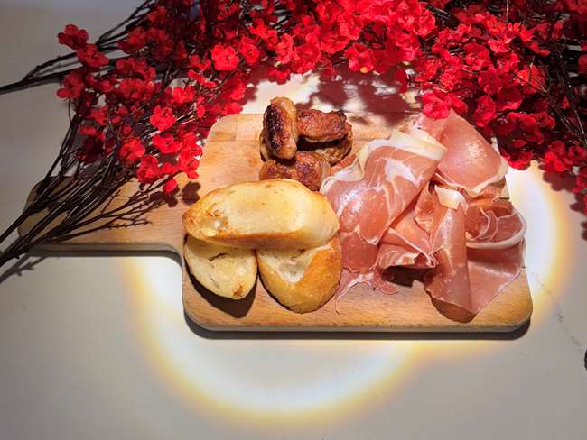 Serrano Ham & Chorizo Board